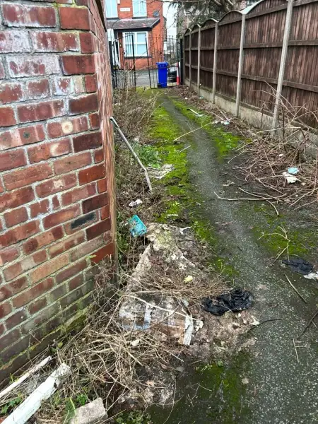 Rubbish Clearance Salford - Before: Swipe To View More Images