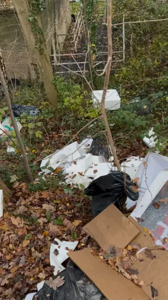 Rubbish Clearance Salford - Before: Swipe To View More Images