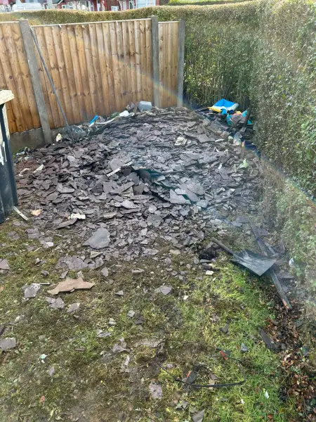 Rubbish Clearance Swinton - Before 2: Swipe To View More Images