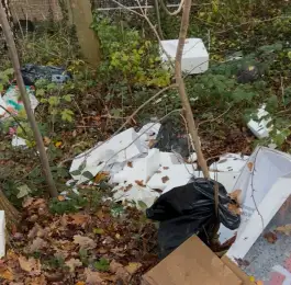 Rubbish Clearance Salford - Before: Click Here To View Larger Image