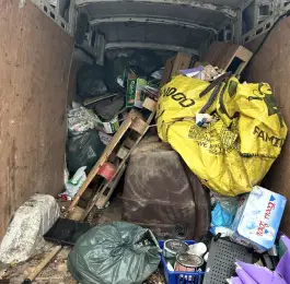 Rubbish cleared and disposed of in bury: Click Here To View Larger Image